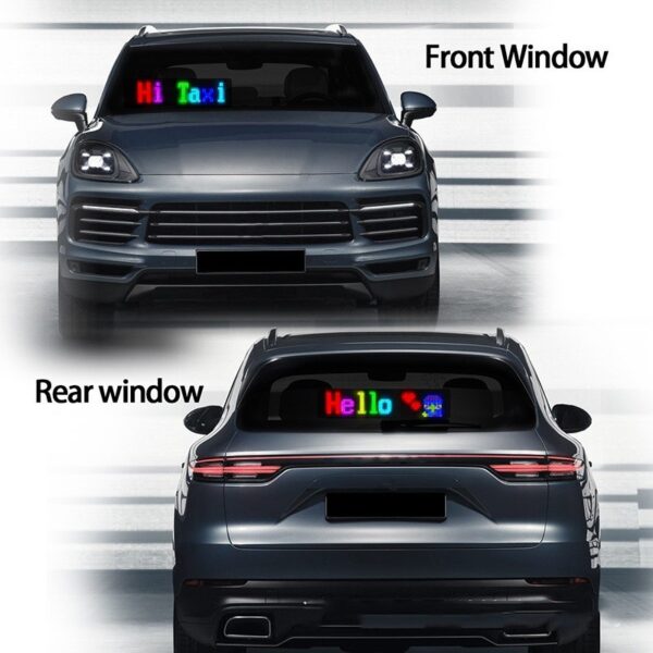 Car LED-Schild (+App) – Bild 2