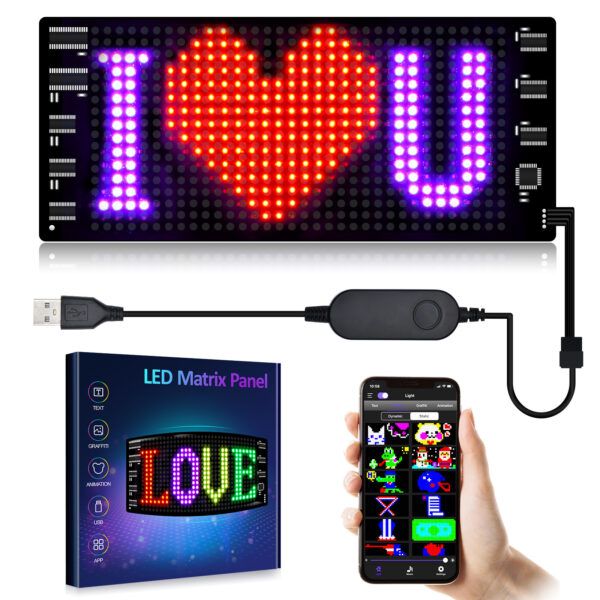 Car LED-Schild (+App)